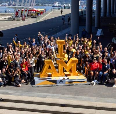 Des participants canadiens se rassemblent à Vancouver pour les prochains Jeux Invictus. (Photo : Jeux Invictus via Instagram.)