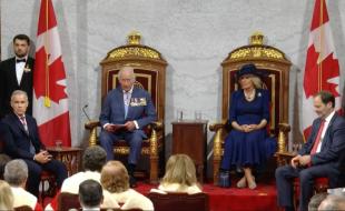 Le roi Charles III ouvre le Parlement en prononçant le discours du Trône. (Photo via X.) Le roi Charles III ouvre le Parlement en prononçant le discours du Trône. (Photo via X.)