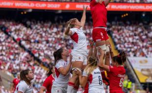 Le Canada a affronté l’Angleterre lors de la finale de la Coupe du monde féminine de rugby. (Photo tirée de Facebook.) Le Canada a affronté l’Angleterre lors de la finale de la Coupe du monde féminine de rugby. (Photo tirée de Facebook.)
